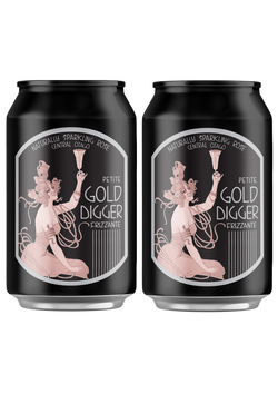 2x 330ml Cans Gold Digger Petite Sparkling Rosé