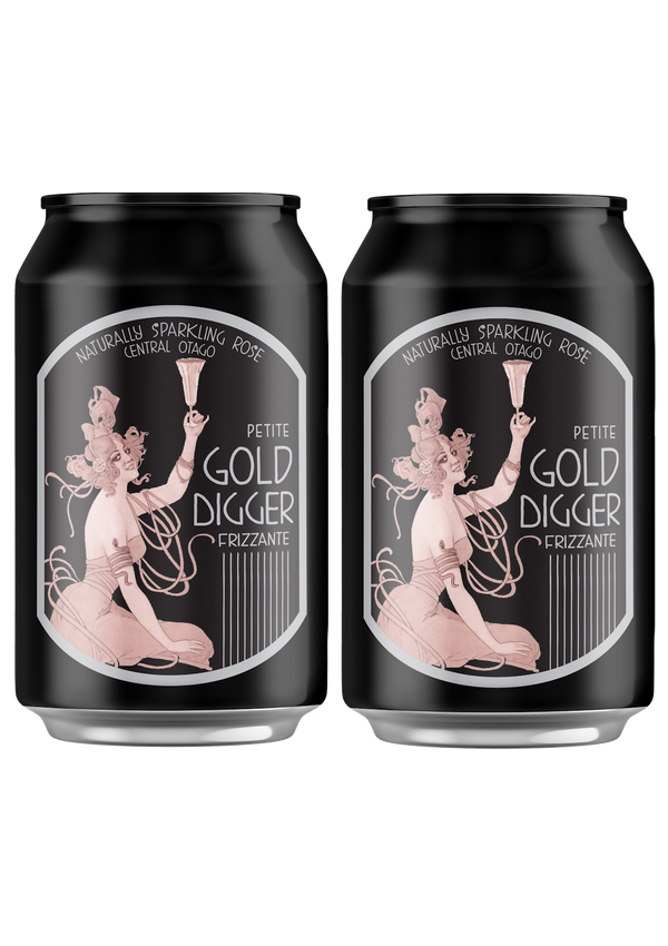 2x 330ml Cans Gold Digger Petite Sparkling Rosé