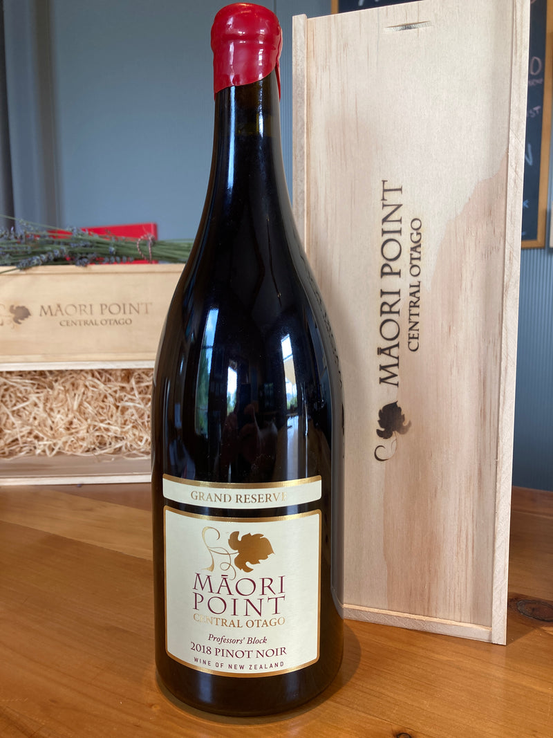 Magnum 2018 Maori Point Grand Reserve Pinot Noir - Professors' Block (with box)